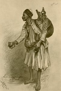 Vendedor de limonada, Cairo, Egito, 1898. de Christian Wilhelm Allers