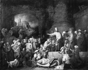 Cristo Curando os Doentes, 1742.
