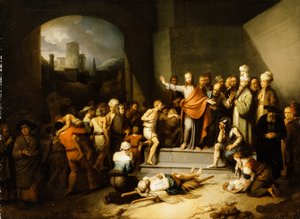 Cristo curando os enfermos,