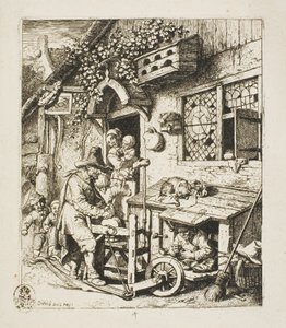 A tesoura-moedor de Christian Wilhelm Ernst Dietrich