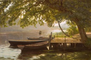 Ch. Zacho, dia de sol no lago de Christian Zacho