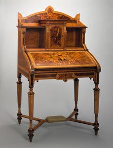 Secretária, Herter Brothers Company, 1869-71 (madeira)