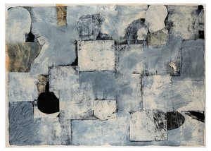 Mortal Majestic, 2017 (mono impressão/pintura sobre papel)