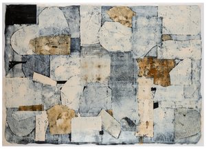 Raising Gold, 2017 (monotipia sobre papel)