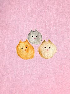 Gato Rosa de Christina Misuro