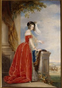 Retrato da imperatriz Alexandra Feodorovna, depois de 1840