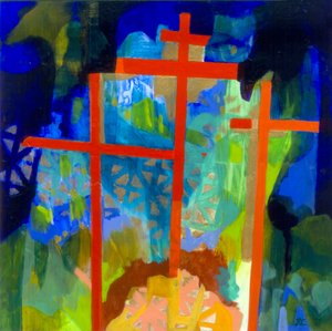 Gólgota, c. 2009 (acrílico sobre painel)