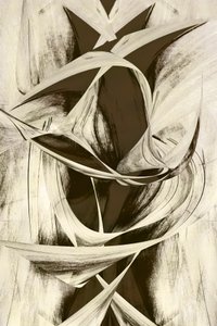 Fluxo abstrato dinâmico de Christina Sillen
