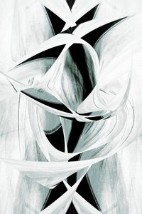 Formas abstratas fluidas de Christina Sillen