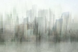 Panorama da cidade enevoada de Christina Sillen
