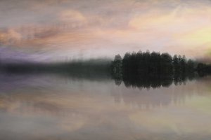 Horizonte do Lago Misty de Christina Sillen