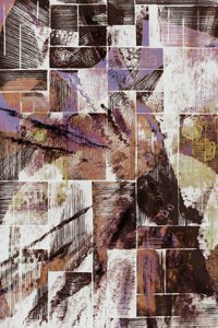 Abstrato com texturas terrosas de Christina Sillen