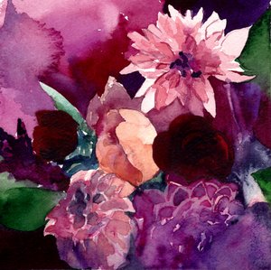 Tons florais melancólicos de Christine Lindstrom