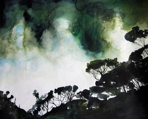 Céu da Floresta de Moody de Christine Lindstrom