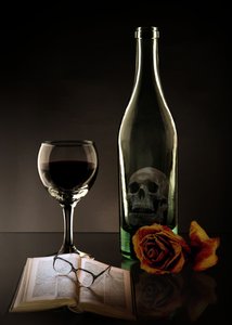 Caveira e Rosa de Christine SUISSIA