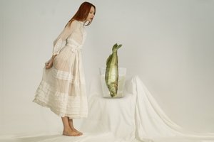 A Mulher Curiosa e o Peixe de Christine von Diepenbroek