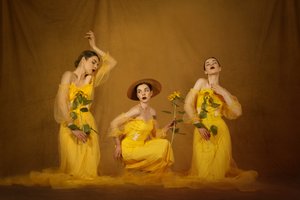 Mulheres «Ethereal Sunflower»