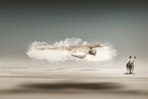 O Homem Flutuante: Sonho do Deserto