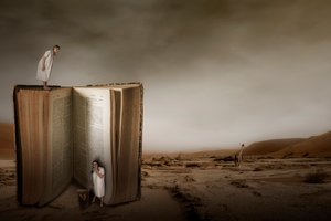 O Sonho do Livro Gigante da Menina de Christine von Diepenbroek