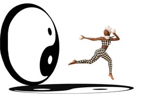 Harlequin Yin Yang Balance de Christine von Diepenbroek