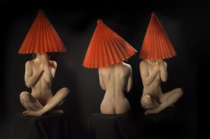 Os misteriosos guarda-chuvas vermelhos