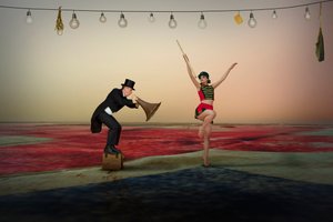 Espetáculo de circo teatral de Christine von Diepenbroek
