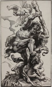 Hércules matando a inveja de Christoffel Jegher