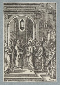 Cristo para Anás de Christoffel van Sichem (II)