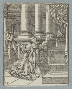 Arrependimento e Castigo de Davi de Christoffel van Sichem (II)