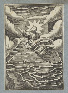 Primeiro dia da criação: separação entre luz e escuridão de Christoffel van Sichem (II)