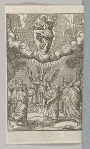 Ascensão de Cristo de Christoffel van Sichem (II)