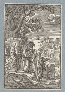 Entrada em Jerusalém de Christoffel van Sichem (II)
