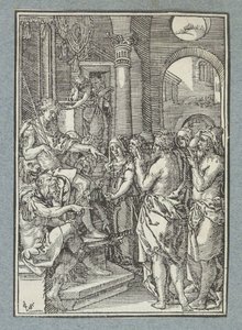 Anciãos em tribunal de Christoffel van Sichem (II)