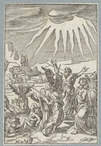 Salve-nos das garras do mal de Christoffel van Sichem (II)