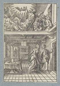 efusão do Espírito Santo de Christoffel van Sichem (II)