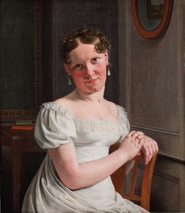 Julie Eckersberg, nascida Juel, a segunda mulher do artista