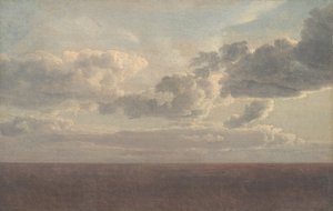 Estudo das nuvens sobre o mar