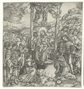 Adoração dos reis de Christoforo di Michele Robetta