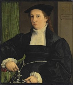 Retrato de Barbara Schwarz de Christoph Amberger