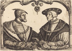 Imperadores Carlos V e Fernando I de Christoph Bockstorfer