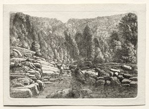 Água nas montanhas