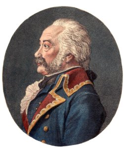 Retrato de Adam Philippe, Conde de Custine (1740 - 1793), general francais.