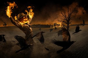 O Inferno dos Espantalhos do Halloween de Christophe Kiciak