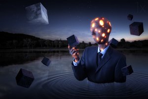 O Homem Misterioso que Brilha de Christophe Kiciak