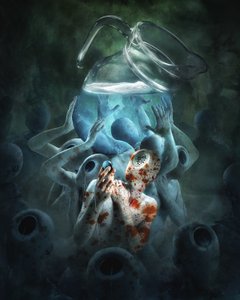 Figuras surrealistas de lançadores