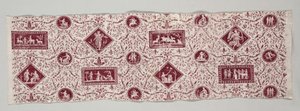 Tira de Algodão Impresso em Cobre, 1795-1799.