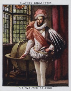 Sir Walter Raleigh (cor litho)