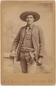 Retrato de um homem,c. 1880 (foto) de Christopher C. Cook