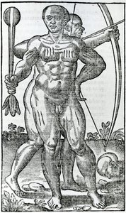 Dois nativos da "Hystoria General of the Indies" 1547
