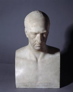 Busto retratando o pintor escocês Gavin Hamilton (1723-1798) de Christopher Hewetson